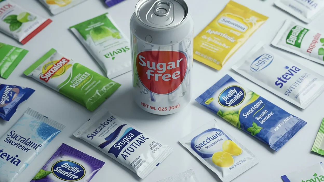 Artificial sweeteners, offering calorie-free sweetness as sugar substitutes.